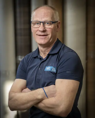 Stig Mattisson, verksamhetschef Blekinge Golventreprenad, porträtt