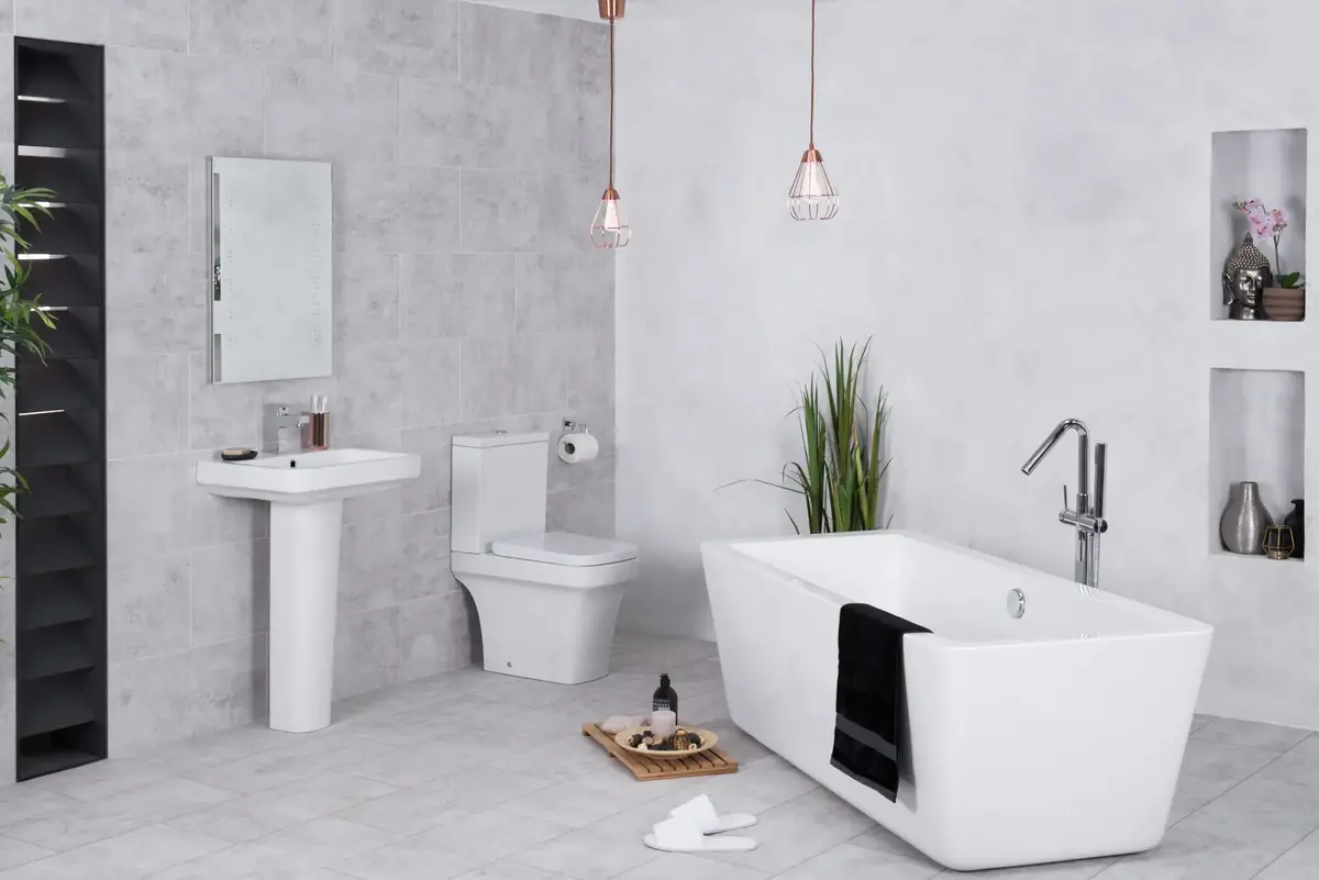 Badrumsrenovering med kakel